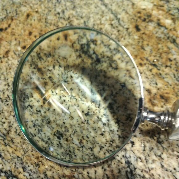 Textured Pewter Deer Antlers Magnifying Glass Decorative Desk Top - Picture 5 of 8